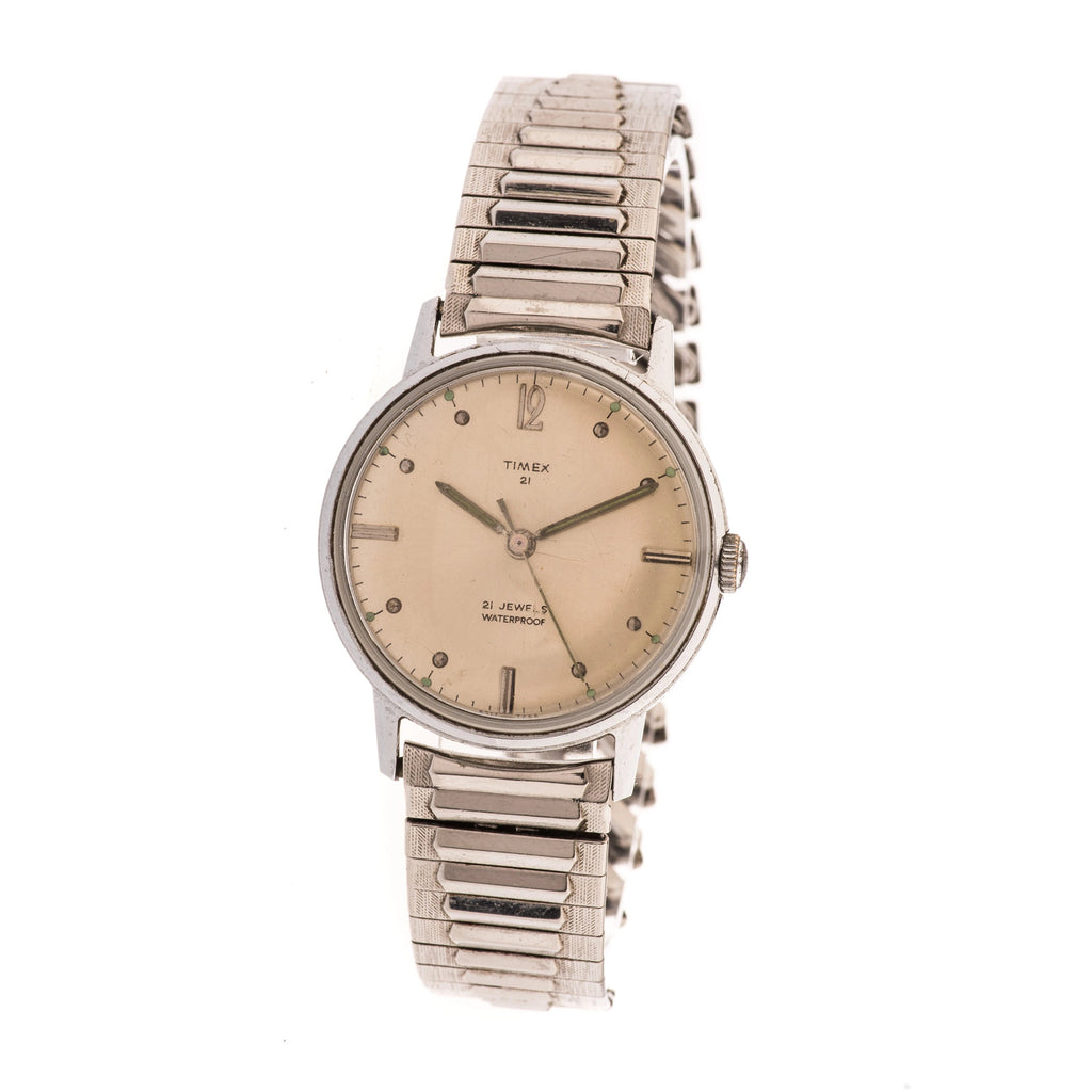Vintage Timex 21 mechanical watch