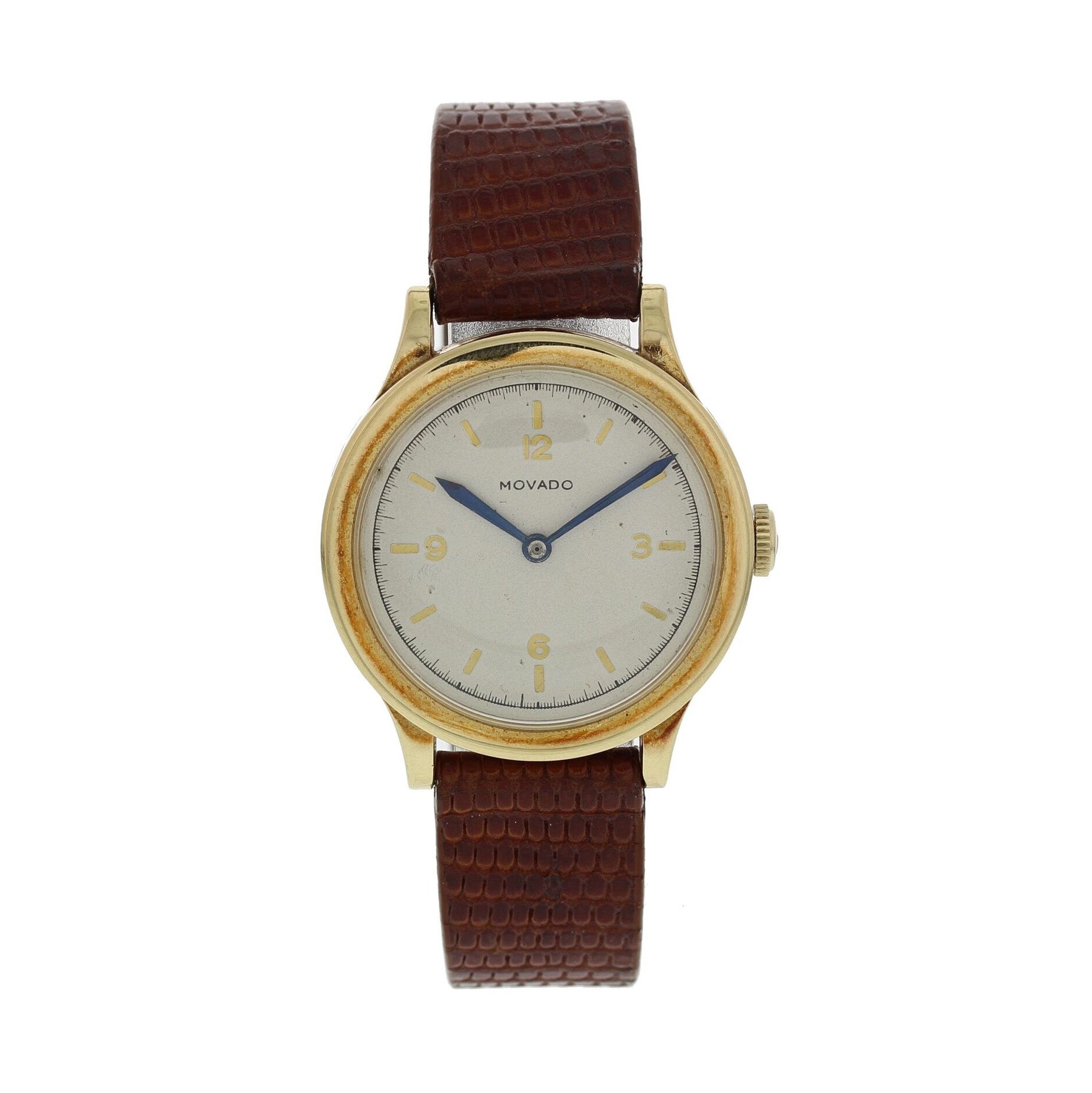 Vintage 1960's Movado Gold Toned Mechanical Watch