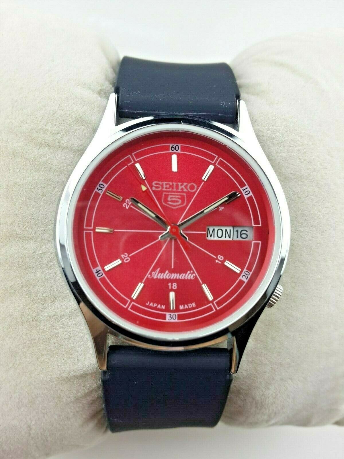 1980's Seiko 5 Red Dial Automatic